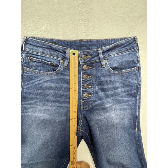 True Religion Starr High-Rise Cropped Straight Women's Buttonfly Jeans Size 28 - Picture 14 of 16